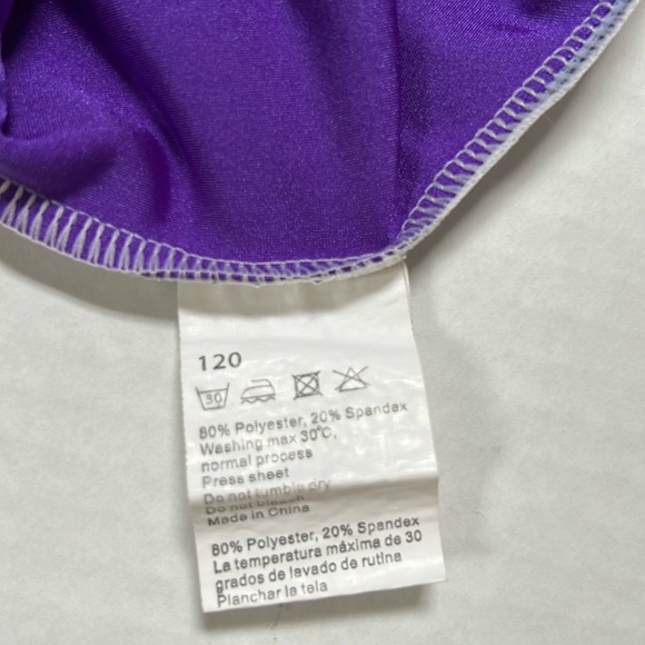 Rainbow Metallic Leotard Size 5/6 - Picture 12 of 16